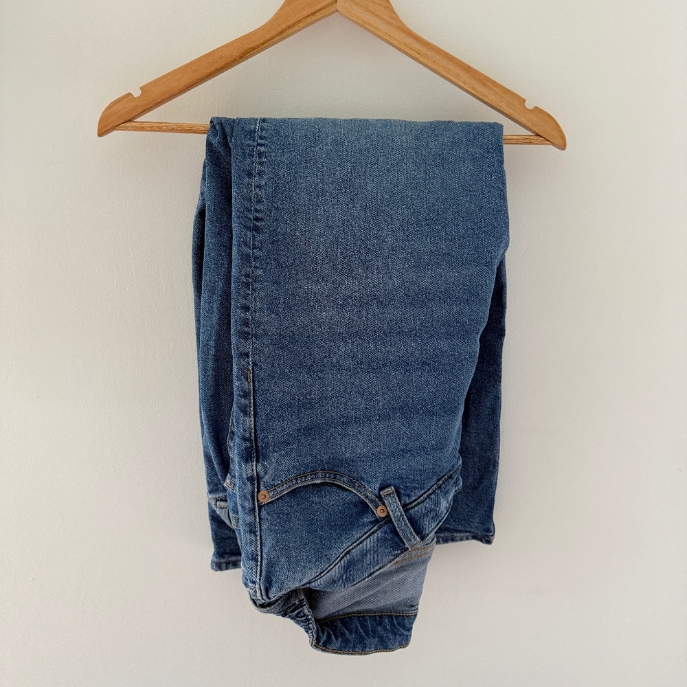H&M Maternity Mama Before & After Jeans